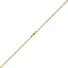 3mm Kette Collier Alainkette aus 585 Gold Gelbgold, 60cm, Unisex