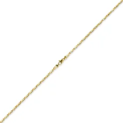 3mm Kette Collier Alainkette aus 585 Gold Gelbgold, 60cm, Unisex