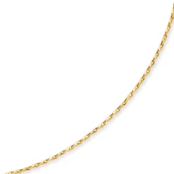 3mm Kette Collier Alainkette aus 585 Gold Gelbgold, 55cm, Unisex