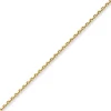 3mm Kette Collier Ankerkette aus 585 Gold Gelbgold, 45cm