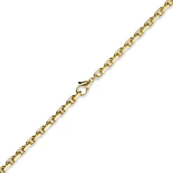 6,5mm Kette Collier Ankerkette aus 585 Gold Gelbgold, 70cm, für Herren