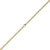 4mm Kette Collier Ankerkette aus 750 Gold Gelbgold 70cm Herren Goldkette