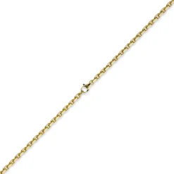 4mm Kette Collier Ankerkette aus 750 Gold Gelbgold 70cm Herren Goldkette