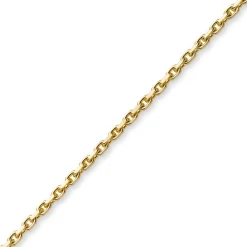 4mm Kette Collier Ankerkette aus 585 Gold Gelbgold 70cm Herren Goldkette