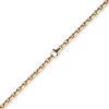 4mm Kette Collier Ankerkette Halskette aus 750 Gold Rotgold massiv 60cm