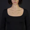 1,5mm Kette Collier Ankerkette Halskette 750 Gold Gelbgold 55cm