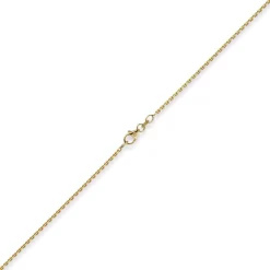 1,5mm Kette Collier Ankerkette Halskette 750 Gold Gelbgold 60cm