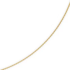 1,5mm Kette Collier Ankerkette Halskette 750 Gold Gelbgold 60cm