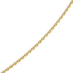1,5mm Kette Collier Ankerkette Halskette 750 Gold Gelbgold 42cm