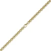 8mm Kette Collier Erbskette aus 750 Gold Gelbgold, 60cm, Unisex