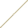 3,5mm Kette Collier Erbskette aus 750 Gold Gelbgold, 55cm, Unisex