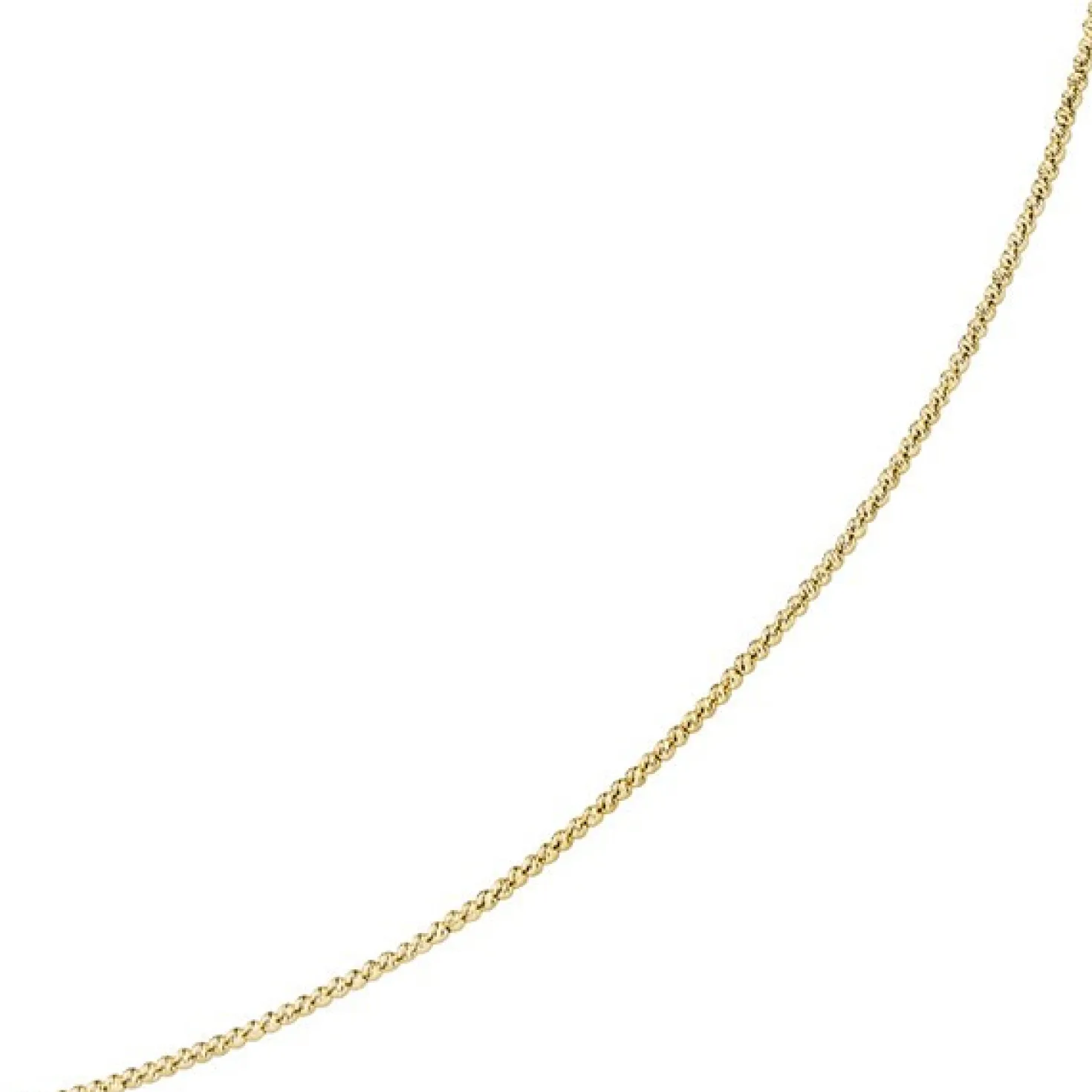 2,2mm Kette Collier Kügelchenkette Kugelkette, 585 Gold Gelbgold, 50cm