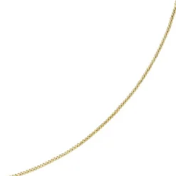 2,2mm Kette Collier Kügelchenkette Kugelkette, 750 Gold Gelbgold, 42cm