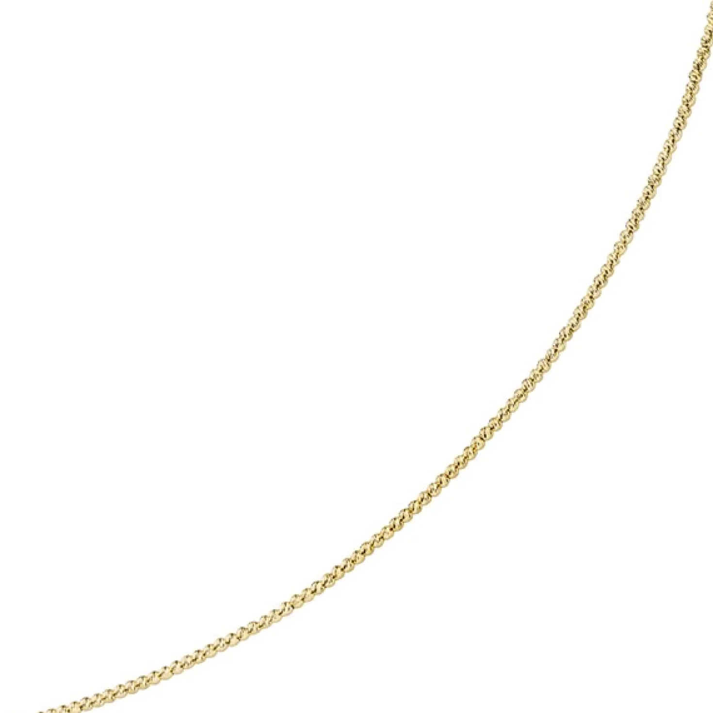 2,2mm Kette Collier Kügelchenkette Kugelkette, 585 Gold Gelbgold, 45cm