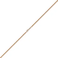 2,2mm Kette Collier Kügelchenkette Kugelkette, 750 Gold Rotgold, 50cm