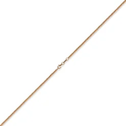 2,2mm Kette Collier Kügelchenkette Kugelkette, 585 Gold Rotgold, 50cm