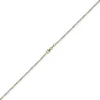 1,8mm Kette Collier Kugelkette diamantiert aus 585 Gold Gelbgold Weißgold, 42cm