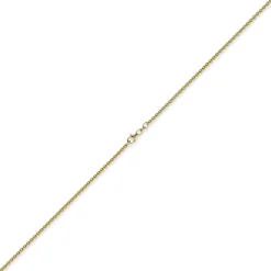2,3mm Kette Collier Rundankerkette aus 585 Gold Gelbgold, 50cm Unisex
