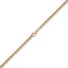 4,6mm Kette Collier Rundankerkette aus 585 Gold Rotgold, 60cm Unisex