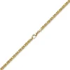 4mm Kette Halskette Königskette aus 585 Gold Gelbgold, 45cm