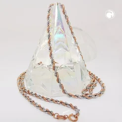 2mm Kette Kordelkette Halskette Halsschmuck, dünn, 375 Gold, 45cm, Damen
