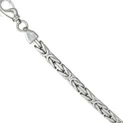 7mm Königsarmband Armband Armschmuck aus 925 Silber 23cm Herren