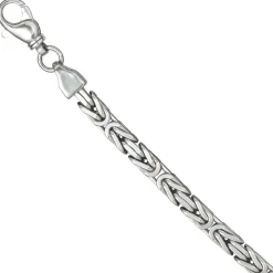 7mm Königsarmband Armband Armschmuck aus 925 Silber 20cm Unisex