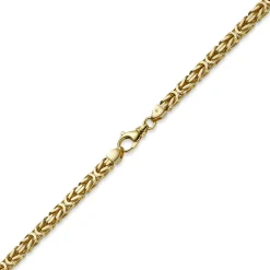 7mm Königskette aus 750 Gold Gelbgold Kette Halskette 70cm Herren