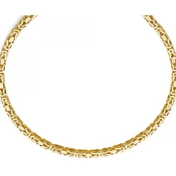 7mm Königskette aus 585 Gold Gelbgold Kette Halskette 60cm Herren