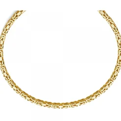 7mm Königskette aus 585 Gold Gelbgold Kette Halskette 65cm Herren