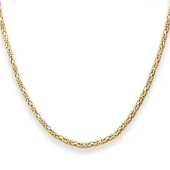 2,8mm Königskette Goldkette Collier Halskette aus 333 Gold Gelbgold 55cm