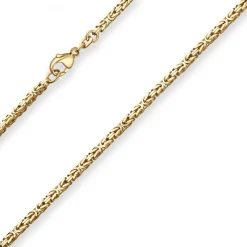 2,8mm Königskette Goldkette Collier Halskette aus 333 Gold Gelbgold 55cm