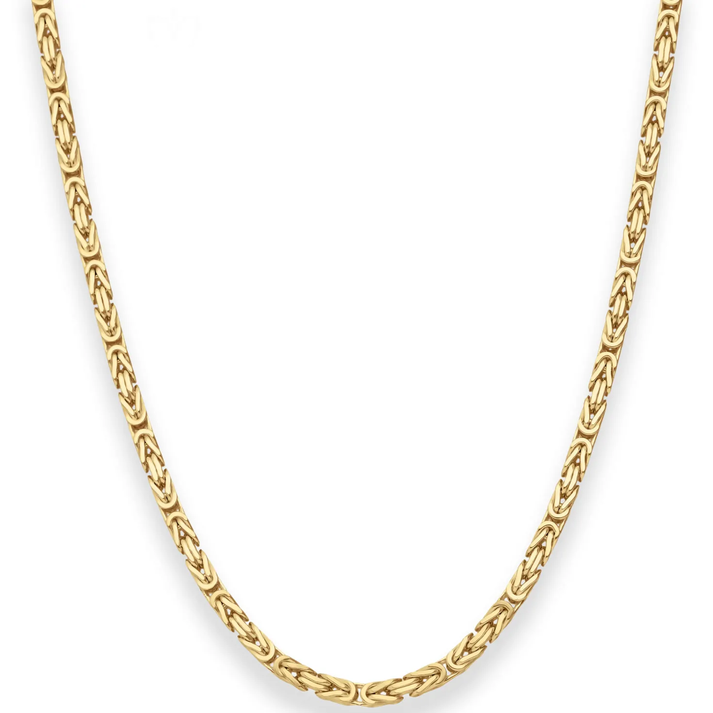 3,2mm Königskette Goldkette Collier Halskette aus 585 Gold Gelbgold 70cm