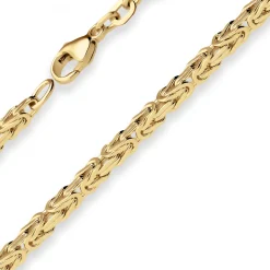 3,2mm Königskette Goldkette Collier Halskette aus 333 Gold Gelbgold 60cm