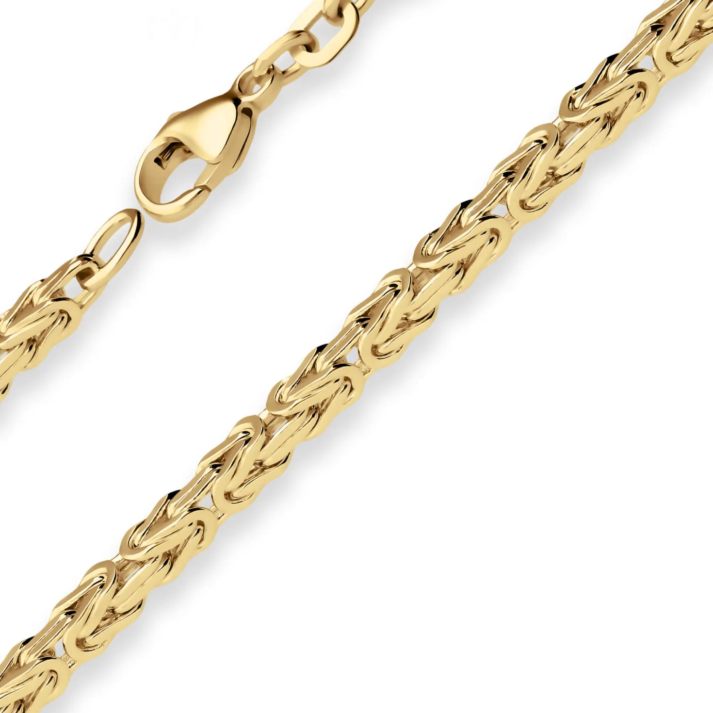 3,2mm Königskette Goldkette Collier Halskette aus 333 Gold Gelbgold 60cm