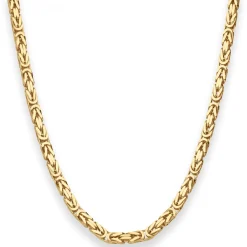 4mm Königskette Goldkette Collier Halskette aus 333 Gold Gelbgold 60cm