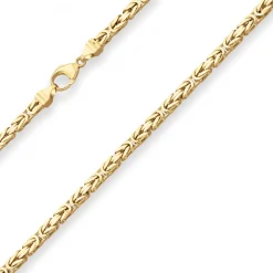 4mm Königskette Goldkette Collier Halskette aus 333 Gold Gelbgold 60cm