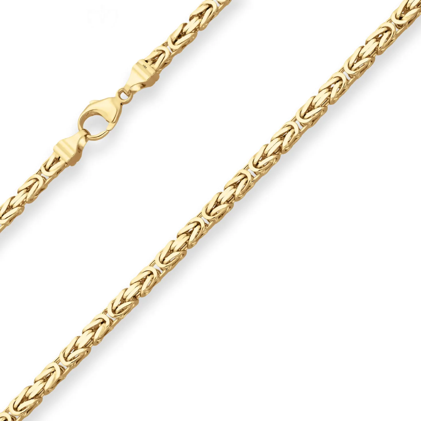 4mm Königskette Goldkette Collier Halskette aus 333 Gold Gelbgold 60cm