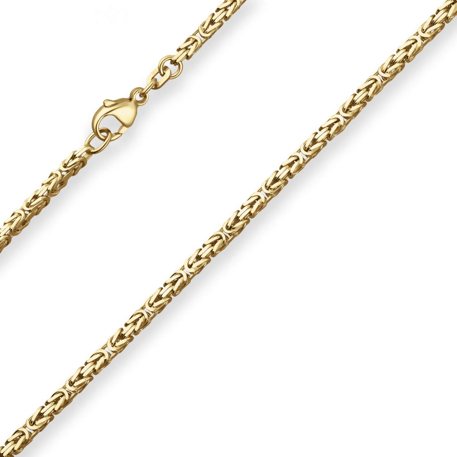 2,8mm Königskette Goldkette Collier Halskette aus 333 Gold Gelbgold 65cm