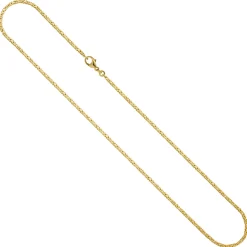 1,8mm Königskette Halskette Collier aus 333 Gold Gelbgold massiv 45cm