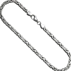 7,2mm Königskette Kette Collier Halsschmuck 925 Silber 50cm Unisex
