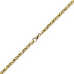 5mm Königskette Kette Halskette aus 750 Gold Gelbgold, 60cm, Herren