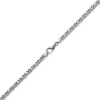 5mm Königskette Kette Halskette aus 585 Gold Weißgold, 65cm, Herren