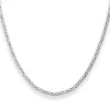 2,8mm Königskette Silberkette Collier Halskette aus 925 Silber 40cm