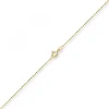 1mm Kugelkette diamantiert Kette Goldkette Halskette aus 585 Gold Gelbgold, 40cm
