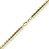 4mm Kugelkette Halskette Collier aus 585 Gold Gelbgold glatt glänzend 50cm