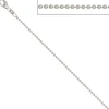 1,4mm Kugelkette Kette Collier Halskette aus echtem 925 Silber 45cm