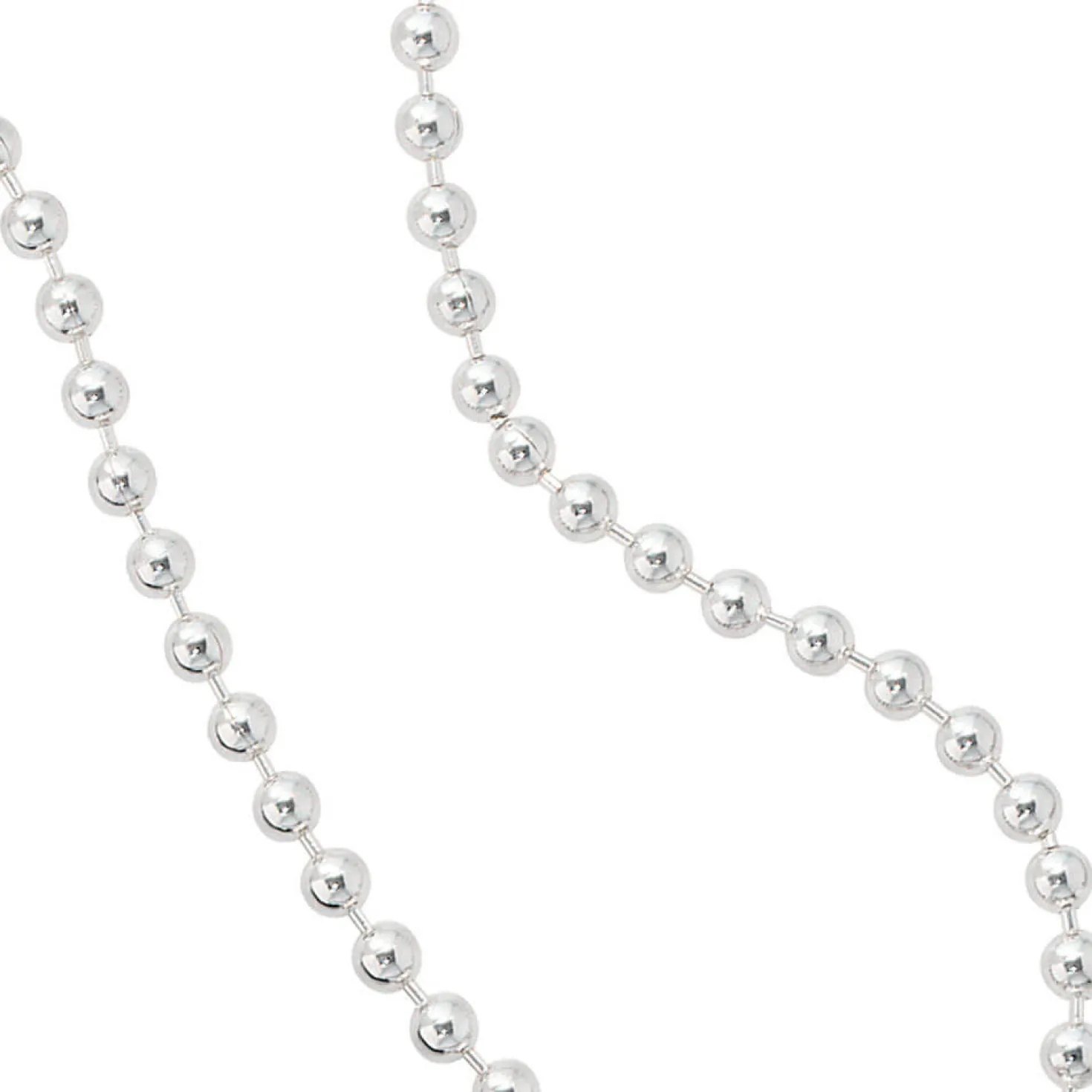 2,5mm Kugelkette Kette Collier Halskette aus echtem 925 Silber 60cm