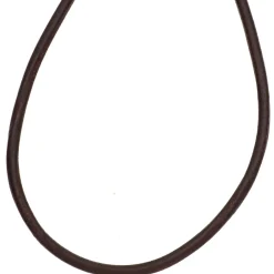 2mm Lederschnur Lederkette aus dunkelbraunem Leder Lederschmuck, 100cm