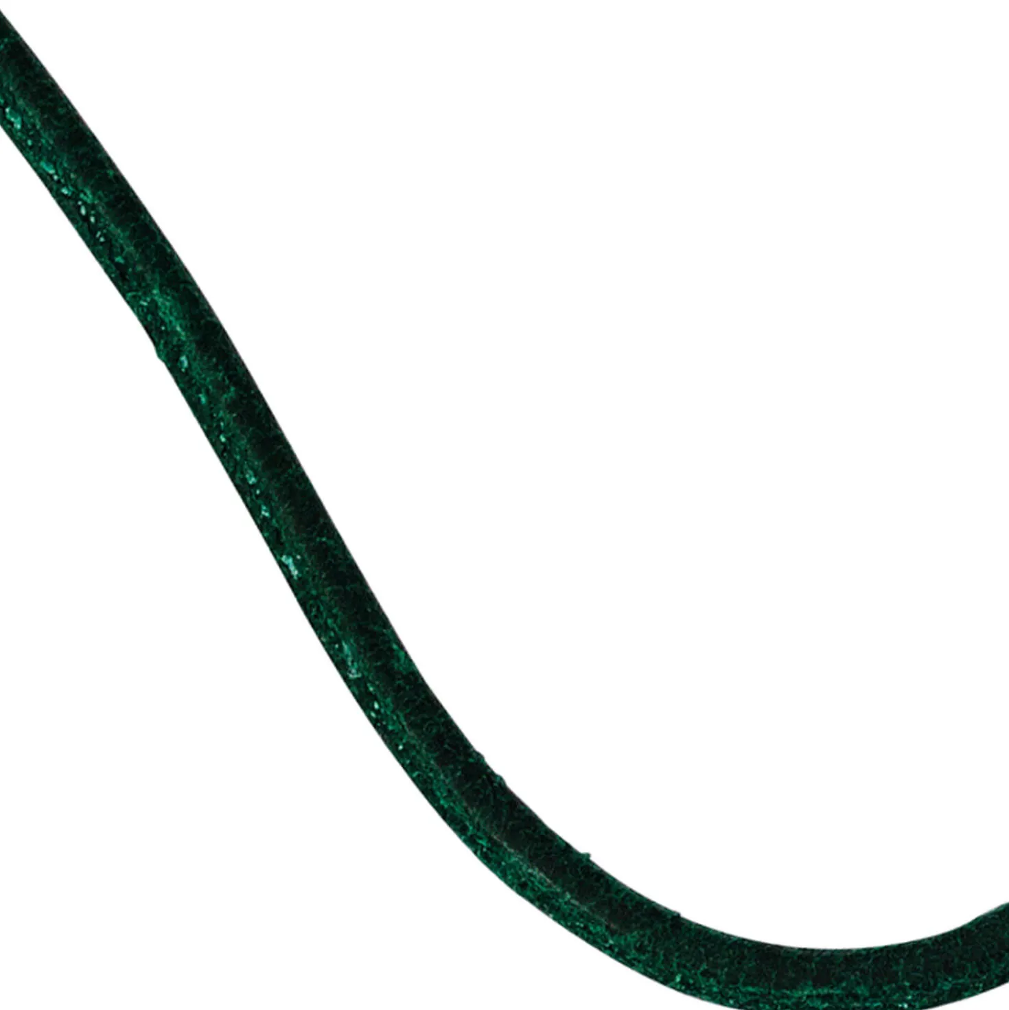 2mm Lederschnur Lederkette aus dunkelgrünem Leder Lederschmuck, 100cm